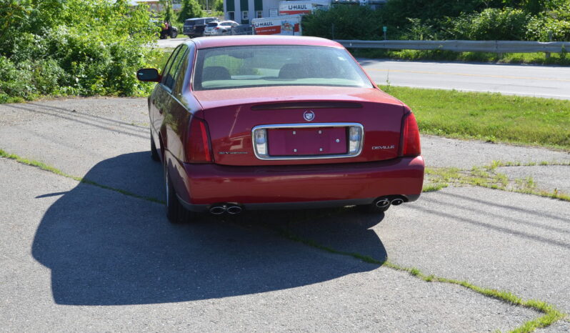 2002 CADILLAC DEVILLE  RED full