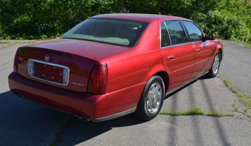 2002 CADILLAC DEVILLE  RED full