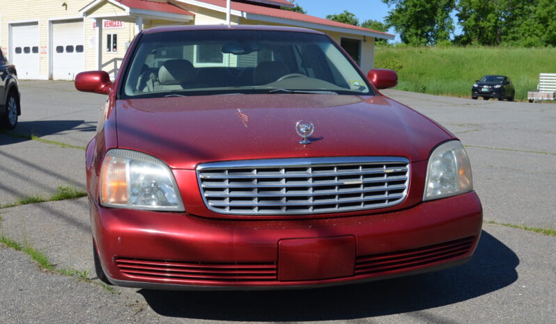 2002 CADILLAC DEVILLE  RED full