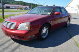 2002 CADILLAC DEVILLE  RED