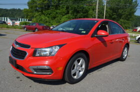 2016 CHEVROLET CRUZE 4DR LT RED