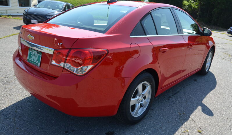2016 CHEVROLET CRUZE 4DR LT RED full