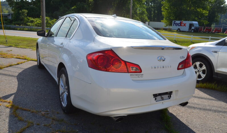 2012 INFINITI G25 X 4D SEDAN AWD full