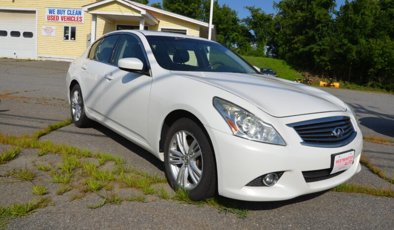 2012 INFINITI G25 X 4D SEDAN AWD full